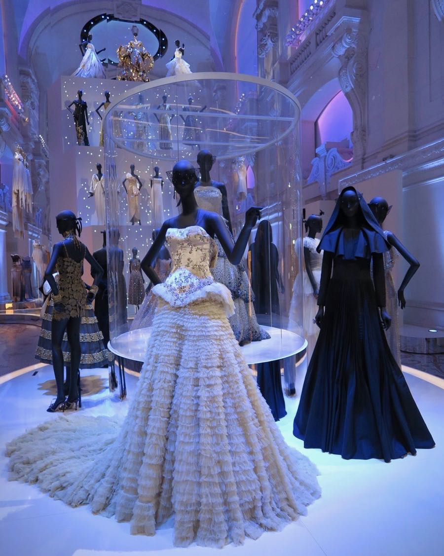 Luxury Brand Christian Dior exhibits at Musée des Arts Décoratifs